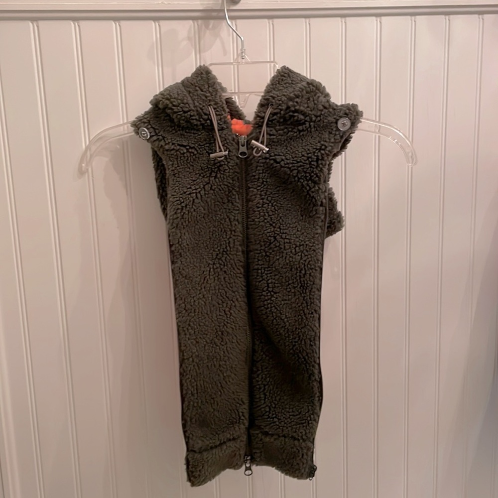 Veronica Beard Shearling hooded Dickey